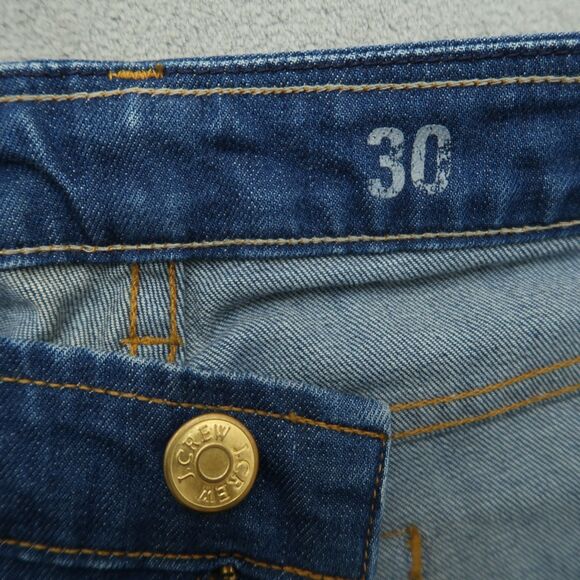 J. Crew Jeans Women's Size 30 Blue Mid-Rise High-Heel Flare Denim 31" Inseam - Picture 9 of 16